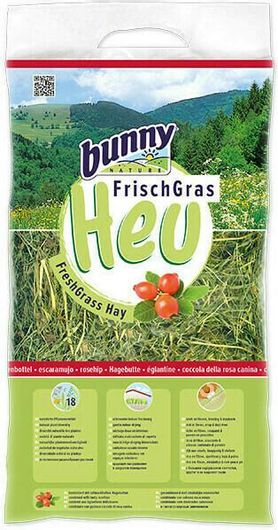 Τροφή Τρωκτικών Χόρτο Fresh Grass Hay με Τριαντάφυλλο 500gr