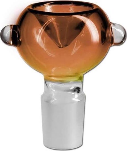 Γυάλινο Bowl για Bong Οβαλ - Κόκκινο SG14