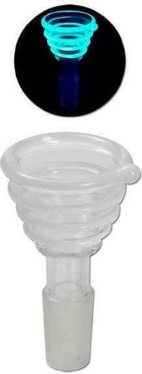 Γυάλινο Glow Bowl Για Bong Φωσφορίζει στο Σκοτάδι - SG14.5mm