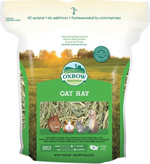 Τροφή Τρωκτικών Χόρτο Oxbow Oat Hay 425gr
