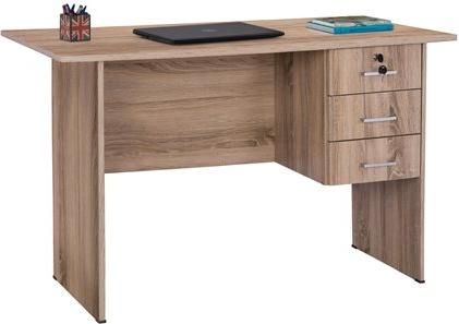 Γραφείο Homemarkt Hayden HM2268.02 με 3 Συρτάρια 120x60x75cm Sonoma