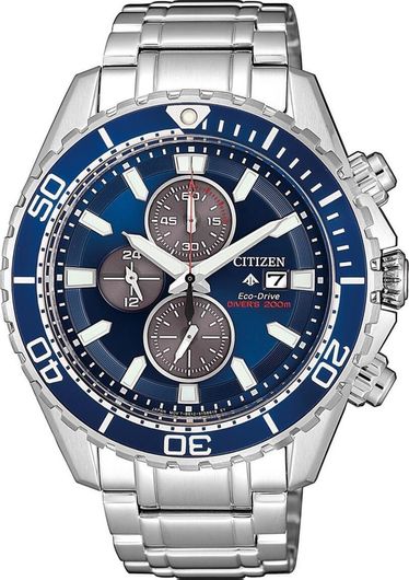 Ανδρικό Ρολόι Χειρός Citizen CA0710-82L Αναλογικό 44mm Μεταλλικό Μπρασελέ Μπλε