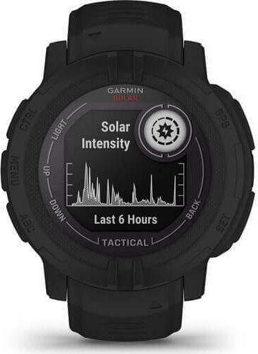 Garmin Instinct 2 Solar Tactical Edition 45mm Αδιάβροχο Smartwatch με Παλμογράφο Black