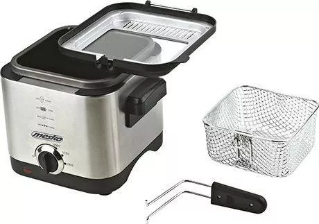 Mesko MS-4910 Φριτέζα 1.5lt Ασημί