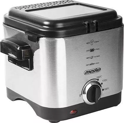 Mesko MS-4910 Φριτέζα 1.5lt Ασημί