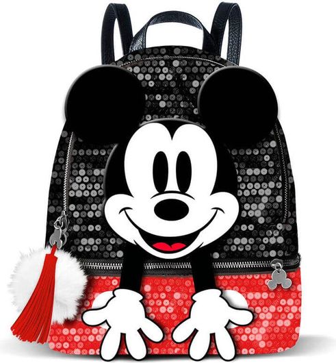 Παιδική Τσάντα Πλάτης Walkasse Disney Mickey 37616 Μαύρο