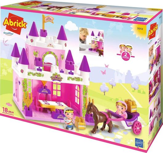Τουβλάκια Ecoiffier Castle για 1.5+ Ετών 58τμχ 3012
