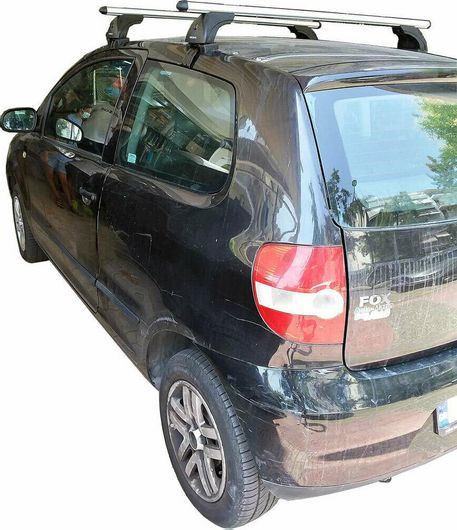 Μπάρα Οροφής Αυτοκινήτου Nordrive ΜΠ.VWFOX.02 για Μπαγκαζιέρα για VW Fox 2005 2010 2 τμχ Σετ με πόδια Αλουμινίου