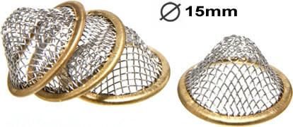 Σίτες Pipe Screens με Μεταλλικό Στεφάνι 15mm 4τμχ