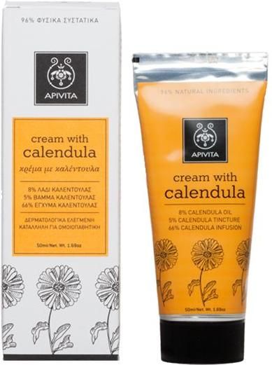 Κρέμα Apivita Herbal με Καλέντουλα για Επούλωση 50ml