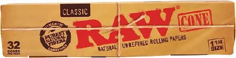 Cone Raw Classic PreRolled BasicΚώνος Προτυλιγμένο ς32τμχ. King Size