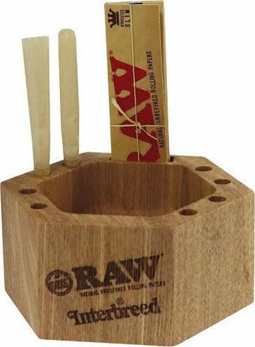 Ξύλινο Σταχτοδοχείο - Θήκη Κώνων Raw X Interbreed Wooden Ashtray