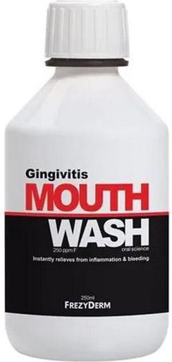 Frezyderm Gingivital Στοματικό Διάλυμα για την Ουλίτιδα κατά της Κακοσμίας 250ml