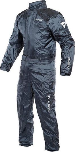 Αδιάβροχο Σετ Μηχανής Dainese Rain Suit Antrax L Μαύρο