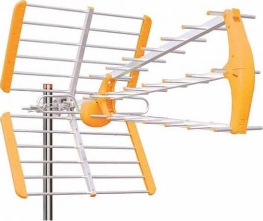 Κεραία Τηλεόρασης WC-430LTE Εξωτερική με Ομοαξονικό Καλώδιο Πορτοκαλί