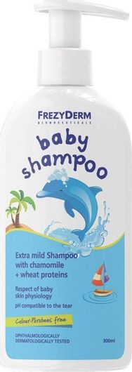 Βρεφικό Σαμπουάν Frezyderm με Χαμομήλι με Αντλία 300ml
