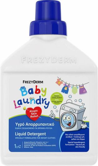 Βρεφικό Υγρό Απορρυπαντικό Frezyderm Baby Laundry για Χρωματιστά Ρούχα 1lt