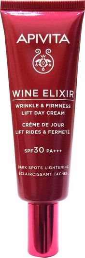 Κρέμα Προσώπου Apivita Wine Elixir Wrinkle & Firmness Lift Day Cream SPF30 40ml