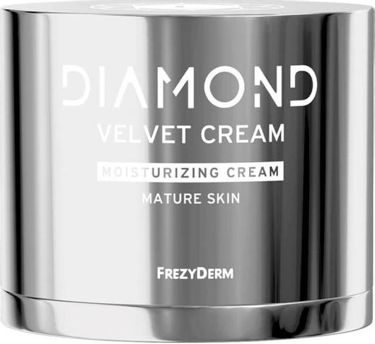 Κρέμα Προσώπου Frezyderm Diamond Velvet 24ωρη  για Ενυδάτωση, Αντιγήρανση & Σύσφιξη με Υαλουρονικό Οξύ  50ml