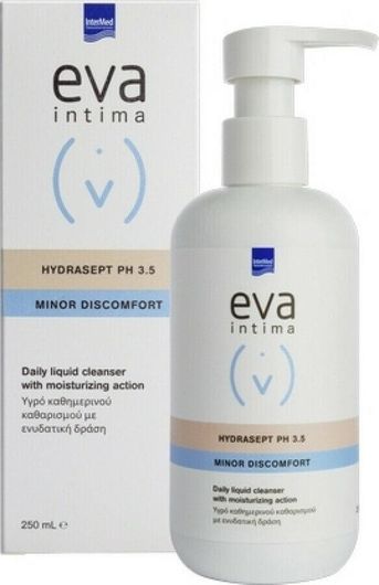 InterMed Eva Intima Hydrasept Minor Discomfort pH 3.5 Υγρό Καθαρισμού με Χαμομήλι & Πρεβιοτικά 250ml