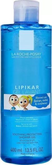 La Roche Posay Lipikar Gel Lavant Gel για το Πρόσωπο Κατάλληλο για Ατοπική Επιδερμίδα 400ml