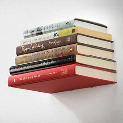 Ράφι Τοίχου για Βιβλία "Αόρατο"