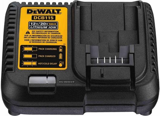 Πολυφορτιστής Dewalt XR Multi Voltage DCB115 Bulk
