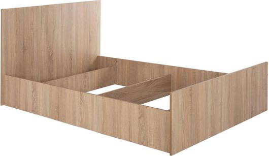 Κρεβάτι HomeMarkt FB92433.01 Μονό Ξύλινο 90x200cm Καφέ