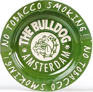 Τασάκι The Bulldog Amsterdam Μεταλλικό Πράσινο