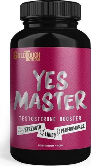 GoldTouch Nutrition Yes Master Testo Booster Συμπλήρωμα για Λίμπιντο & Ενίσχυση της Τεστοστερόνης 90 κάψουλες