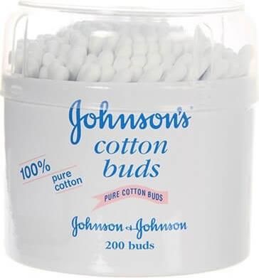 Μπατονέτες Βαμβακιού Johnson's 200τμχ