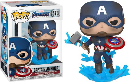 Funko Pop! Marvel: Avengers - Captain America Bobble-Head #45137