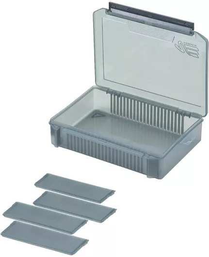 Meiho Versus 3020 NDDM Κασετίνα Ψαρέματος με 4 Θήκες 25.5x6x1.9cm