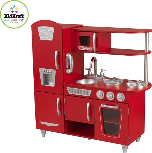 Kidkraft Κουζίνα Red Vintage