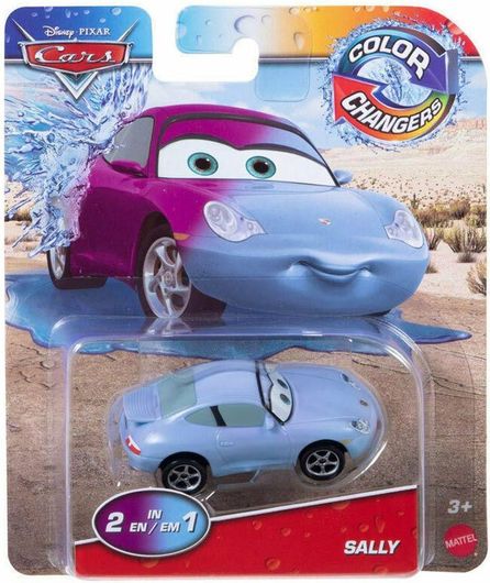 Αυτοκίνητο Mattel Disney Pixar Cars Χρωμοκεραυνοί Color Changers Sally για 3+ Ετών