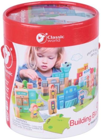 Τουβλάκια Classic World Πόλη City Building Blocks για 1.5+ Ετών