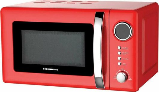 Φούρνος Μικροκυμάτων Heinner HMW20GRD με Grill 20lt Κόκκινος