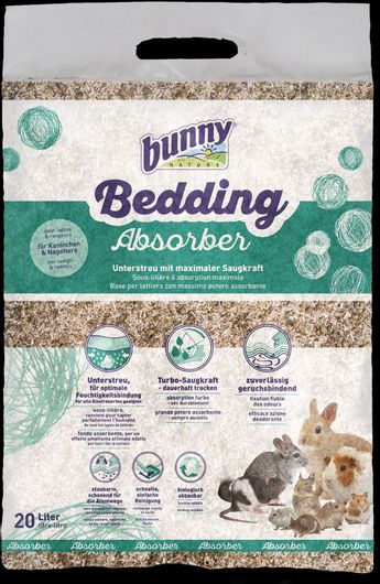 Υπόστρωμα Bunny Nature Bedding Absorber 20lt