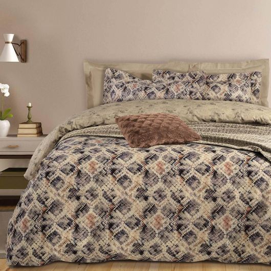 Πάπλωμα Υπέρδιπλο Das Home 220x240 9530 Εκρού/Γκρι