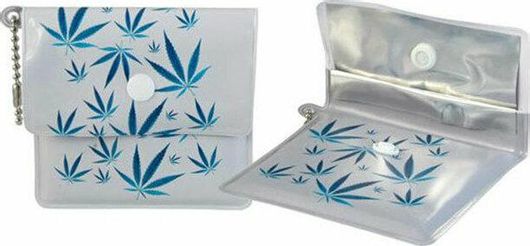 Ατομικό Τασάκι Pocket Ashtray Blue Leaf