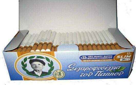 Τσιγαροσωλήνες Του Παππού Slim 200x 1τμχ