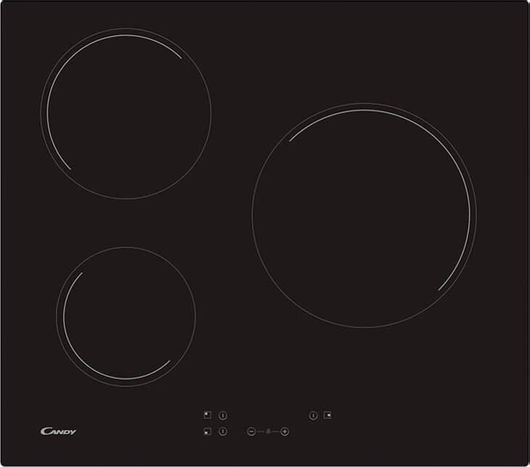 Εστία Κουζίνας Candy CH63CC Κεραμική Αυτόνομη 56x49cm
