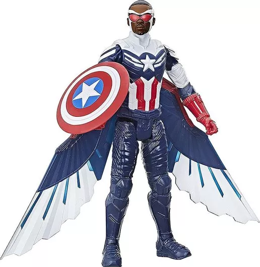 Action Figure Marvel Avengers Titan Heroes Captain America για 4+ Ετών 30εκ.