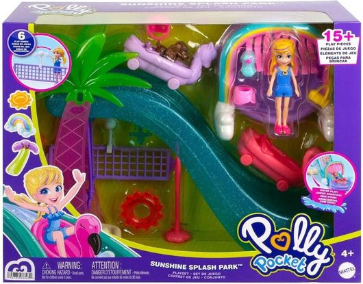 Mattel Παιχνίδι Μινιατούρα Polly Pocket Παιχνίδια στον Ήλιο για 4+ Ετών
