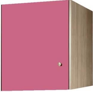 Ντουλάπα Παιδική Πατάρι Klikareto Μονόφυλλη 48x50x60cm Ρόζ