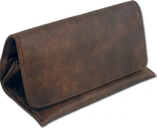 Καπνοθήκη Δερμάτινη Καφέ 30gr