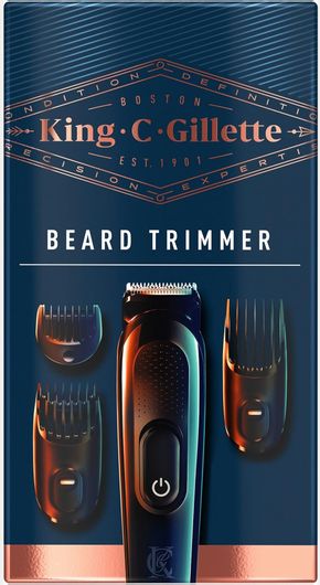 Gillette King Ξυριστική Μηχανή Προσώπου Επαναφορτιζόμενη