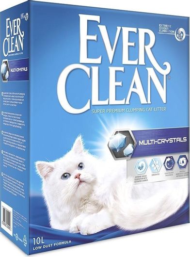 Άμμος Γάτας Ever Clean Multi Crystals Clumping 10lt