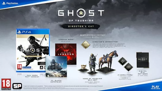 Ghost of Tsushima Director's Cut Edition PS4 Game