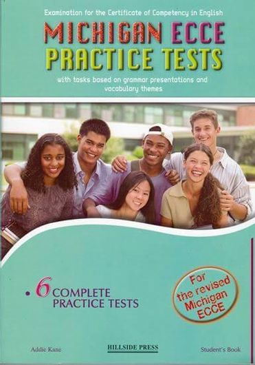 Michigan ECCE Practice Tests με 6 Complete Tests & Glossary 